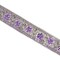 1 Yard Sequins Embroidered Floral Indian Trim Decorative Ribbon for Crafts 1 Inch Width